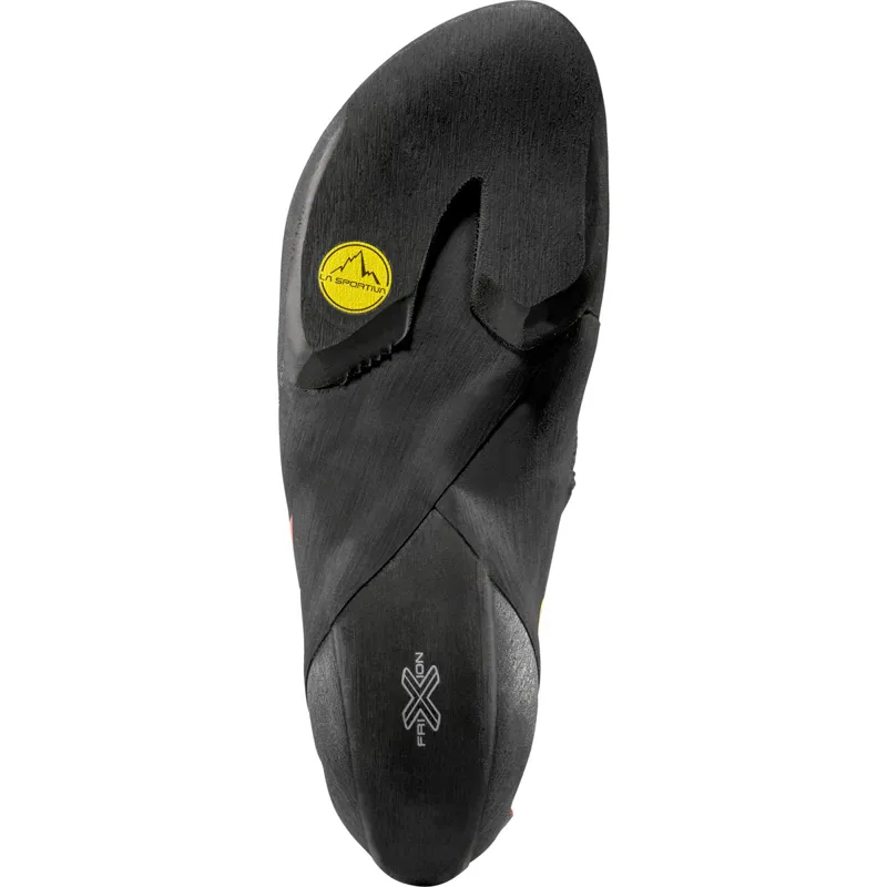 La Sportiva Skwama Lite Climbing Shoes - Black-Yellow-4