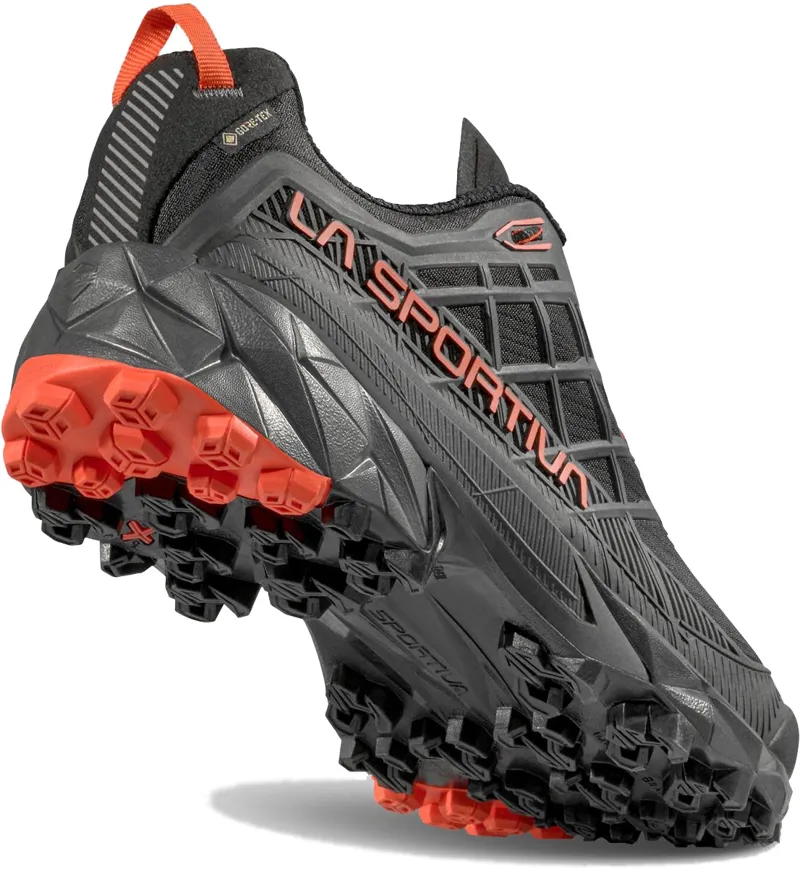 La Sportiva Mens Akyra II GTX Shoes - Black-Cherry Tomato-6