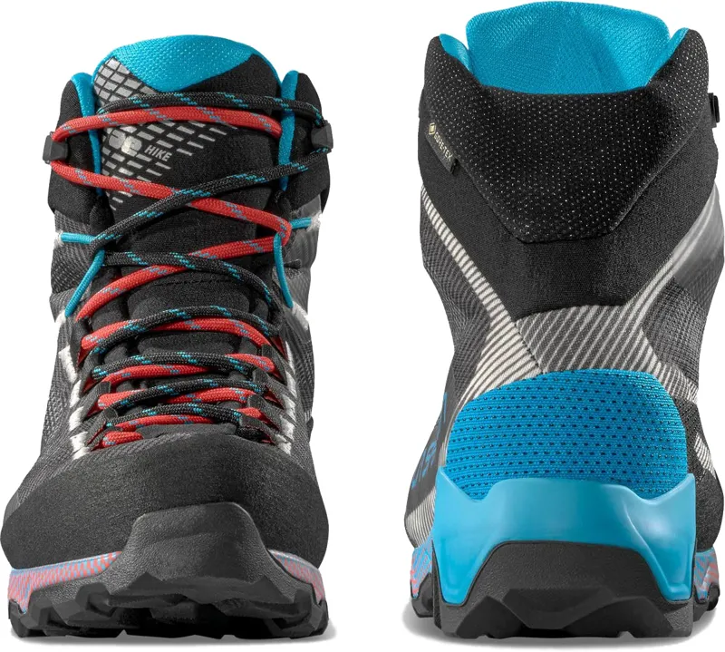 La Sportiva Womens Aequilibrium Hike GTX Boots - Carbon-Malibu Blue-4