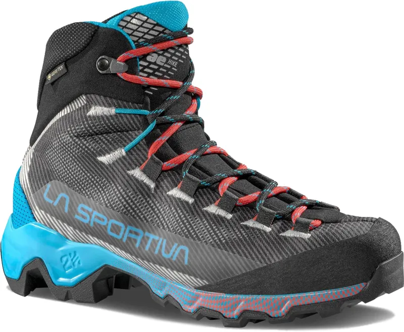 La Sportiva Womens Aequilibrium Hike GTX Boots - Carbon-Malibu Blue