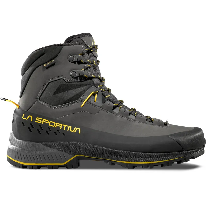 La Sportiva Mens TX5 Evo Mid GTX Boots - Carbon-Yellow-1