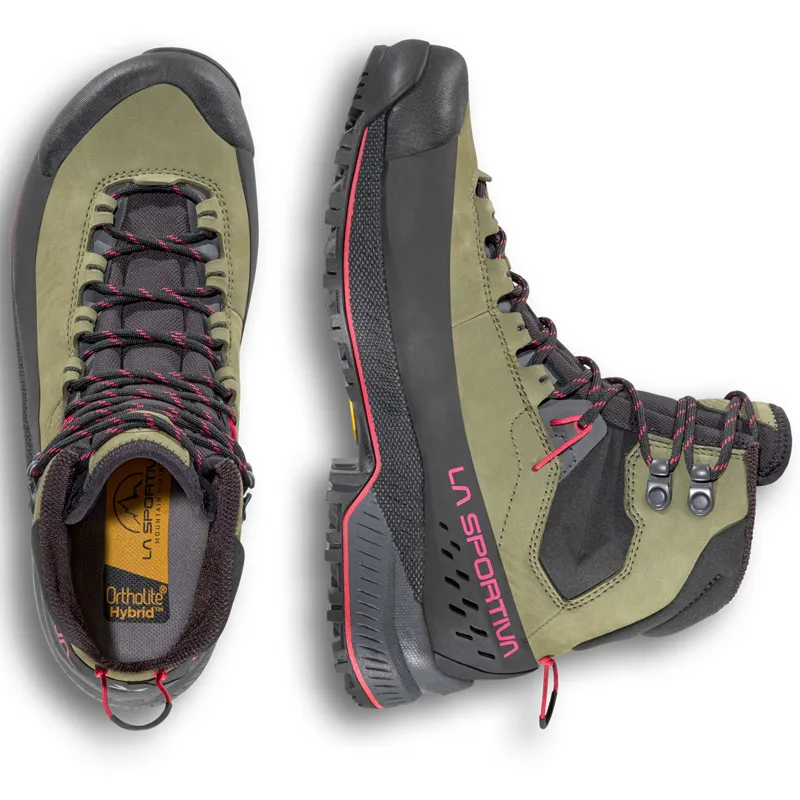 La Sportiva Womens TX5 Evo Mid GTX Boots - Cypress-Azalea-5