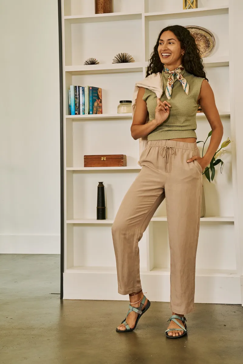 Xero Shoes Womens Z-Trek Sandals - Porcelain Blue-7