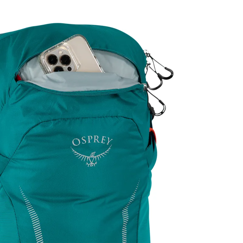 Osprey Hikelite 18 Rucksack - Escapade Green-10
