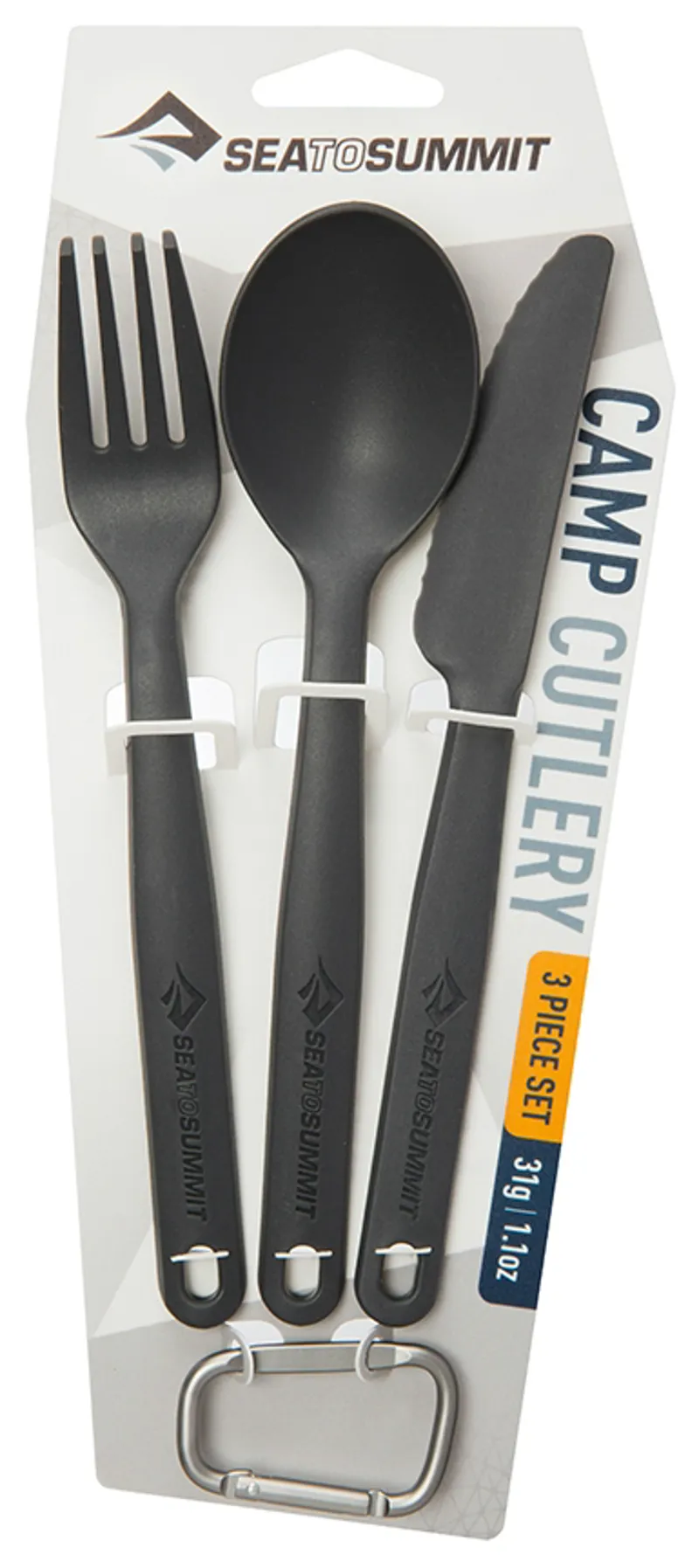 Sea To Summit Camp Cutlery Set - Charcoal-4