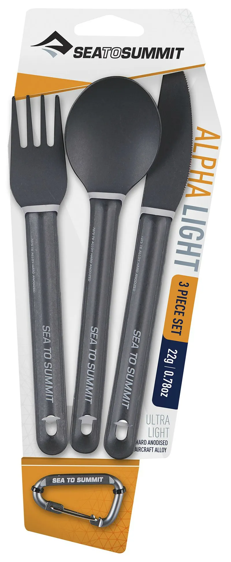 Sea To Summit AlphaLight Knife Fork and Spoon Set-2