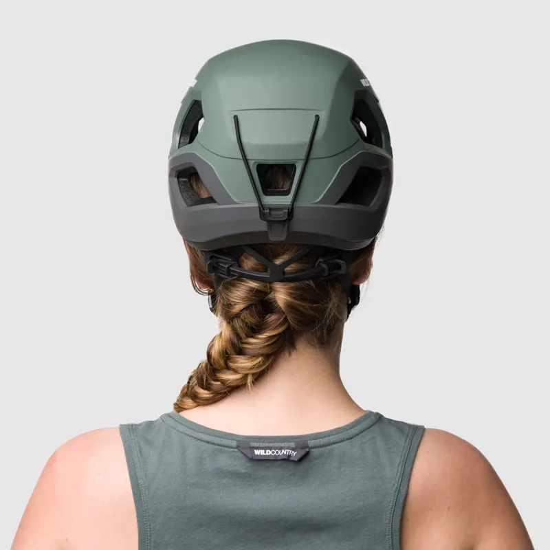 Wildcountry Climbing Movement Helmet - Hedge Green-Onyx-1