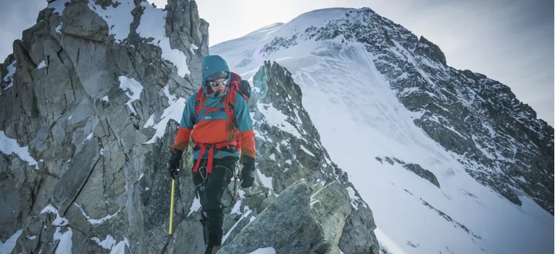 Paramo Mens Velez Evolution Hybrid Smock - Cumin-Steel-Black-3