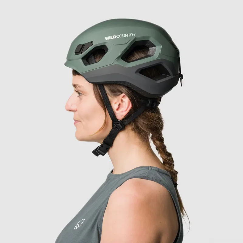 Wildcountry Climbing Movement Helmet - Hedge Green-Onyx-2