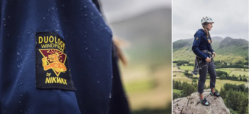 Paramo Womens Ventura Windproof Jacket - Midnight-Gold Zip-4