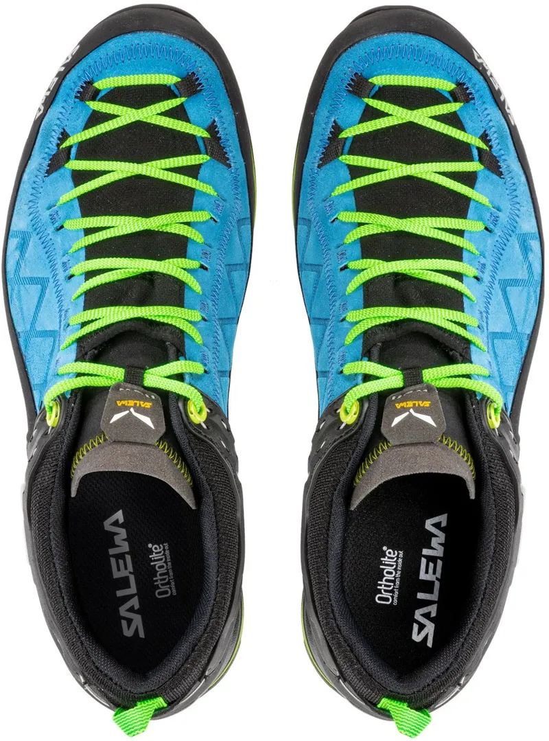 Salewa Mens MTN Trainer 2 GTX Shoes - Blue Danube-4