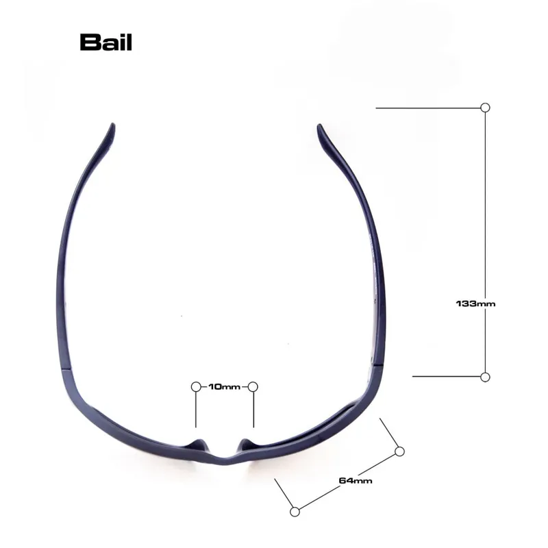 BLOC Bail Sunglasses - Matt Black-Polarised Grey-1