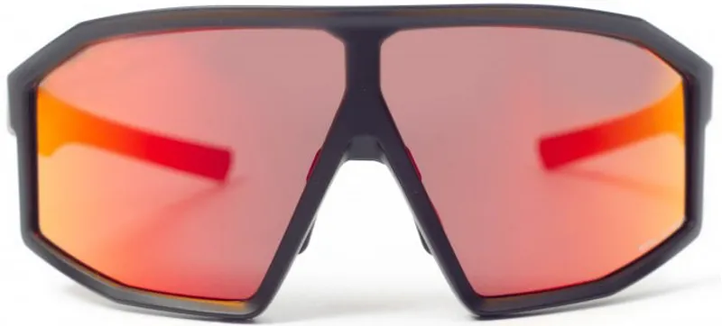 BLOC Blade 2 Sunglasses - Matt Black-Red Mirror-1