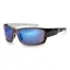 BLOC Delta Sunglasses - Crystal Black-Blue Mirror