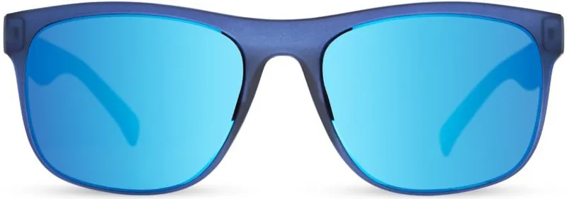 BLOC Elba Sunglasses - Matt Blue-Blue Mirror-1