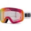 BLOC Fifty-Five Goggle - Matt White-Light Purple-Powder Lens