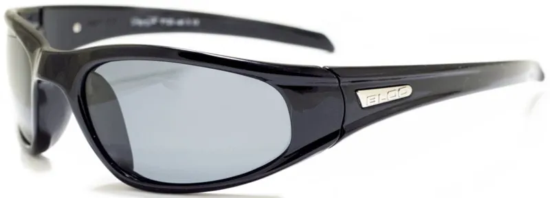 BLOC Stingray Sunglasses - Shiny Black-Polarised Grey