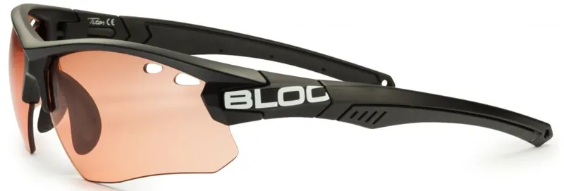 BLOC Titan Sunglasses - Black-Red 4 Lens Pack-2