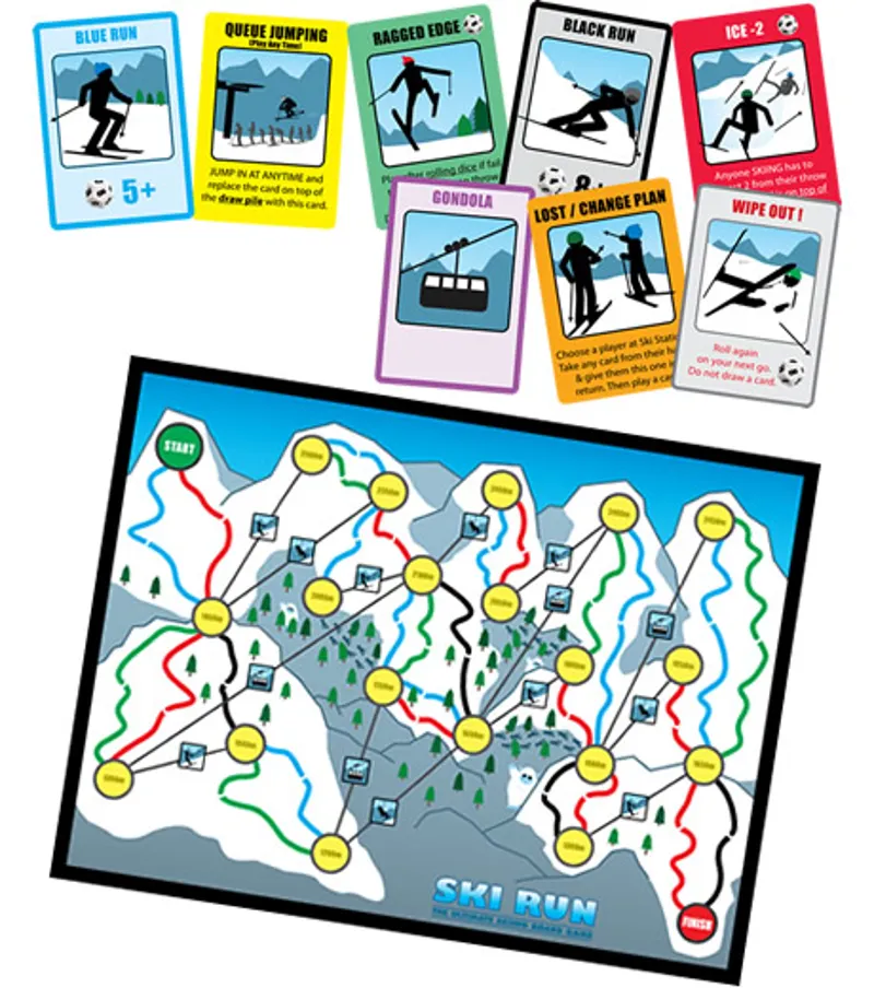 Wildcard Games Ski Run Game-1