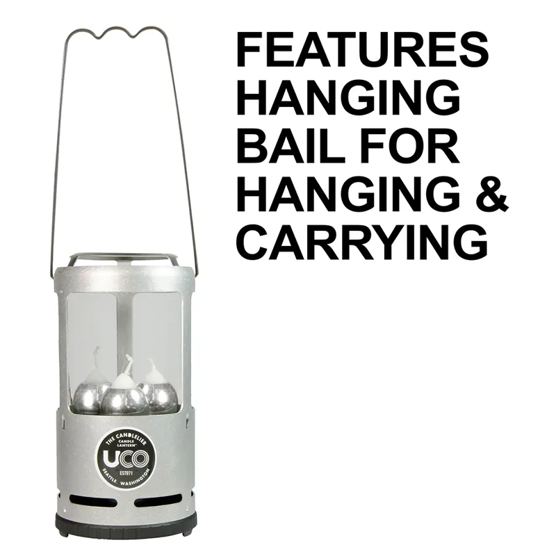 UCO Candlelier Candle Lantern - Aluminium-1