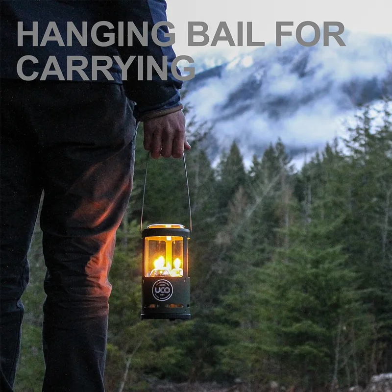 UCO Candlelier Candle Lantern - Red-3