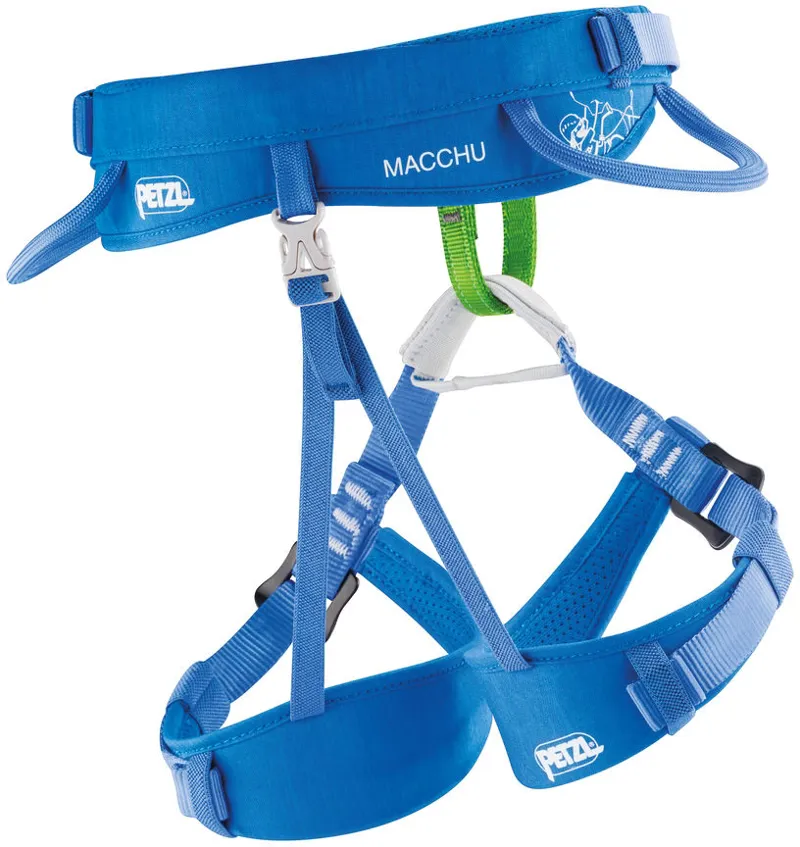 Petzl Macchu Child Harness - Blue-1