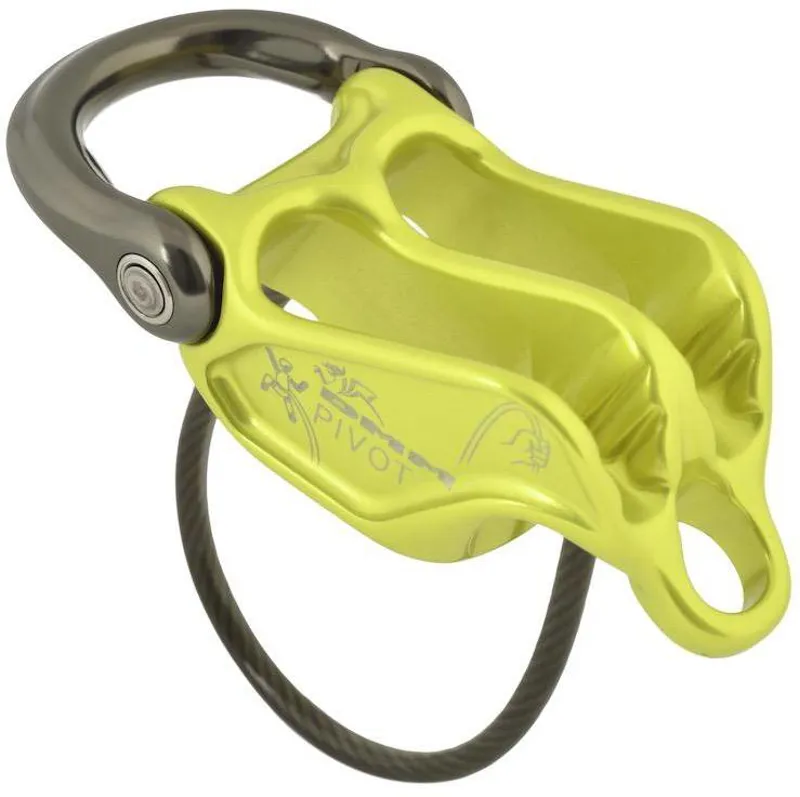 DMM Pivot Belay Device - Lime