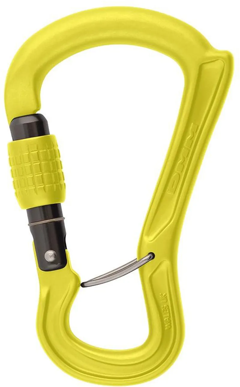 DMM Ceros Screwgate Carabiner - Lime