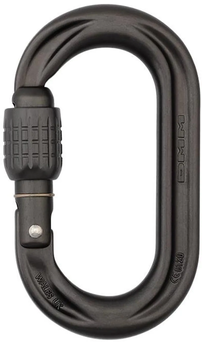 DMM PerfectO Screwgate Carabiner - Matt Grey