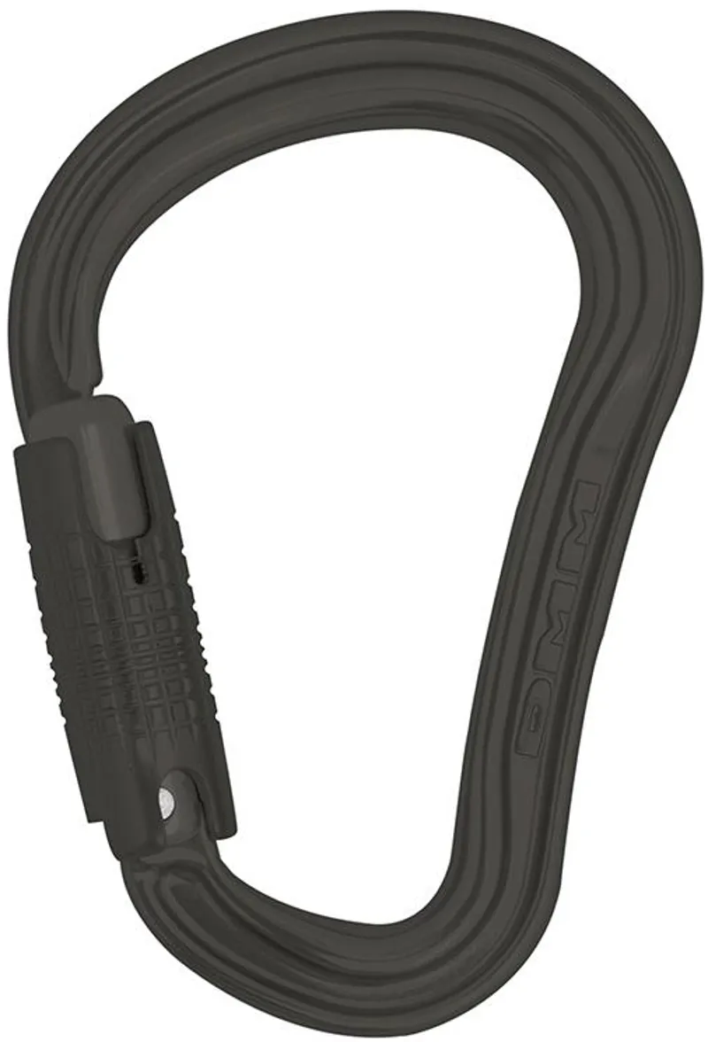 DMM Shadow HMS Locksafe Carabiner - Matt Grey