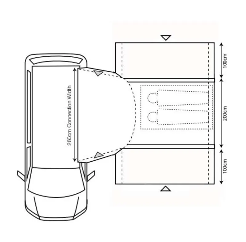 Outdoor Revolution Cayman Combo Air Low Drive-Away Awning-6