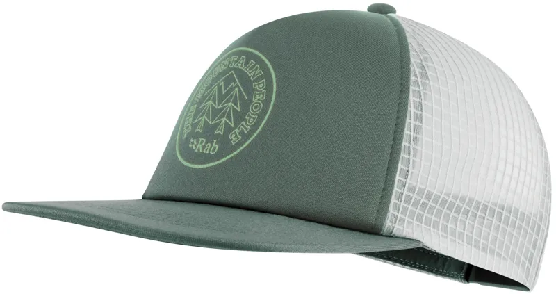 Rab Cirque Print Cap - Sage-Pewter