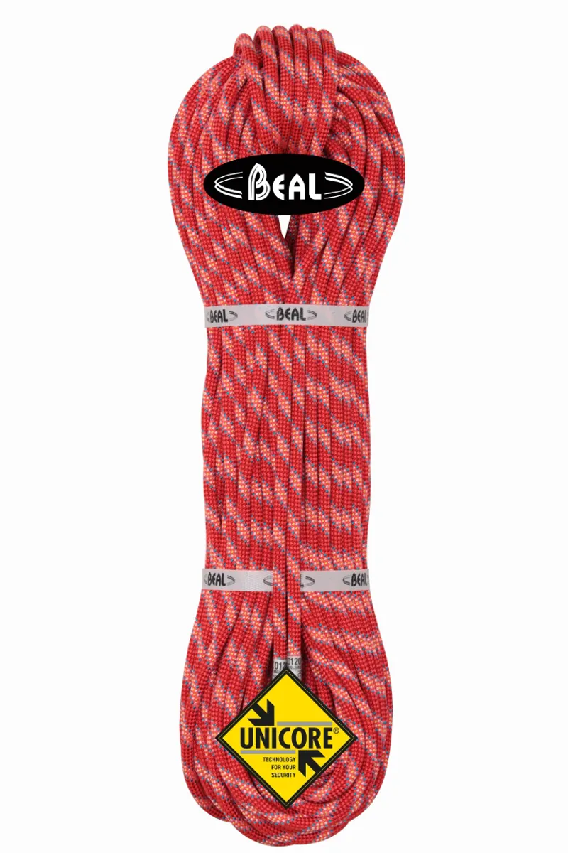 Beal Cobra 8.6mm x 50m Unicore Climbing Rope - Orange
