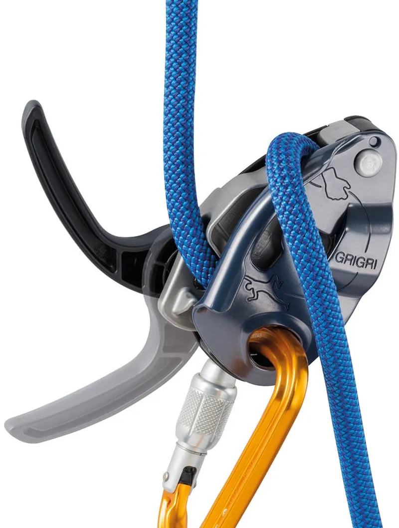 Petzl GRIGRI Belay Device - Red/ Orange-4