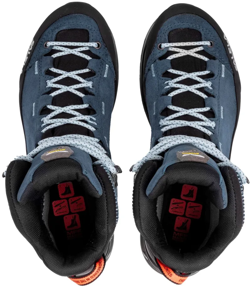Salewa Womens MTN Trainer 2 Mid GTX Boots - Dark Denim-4