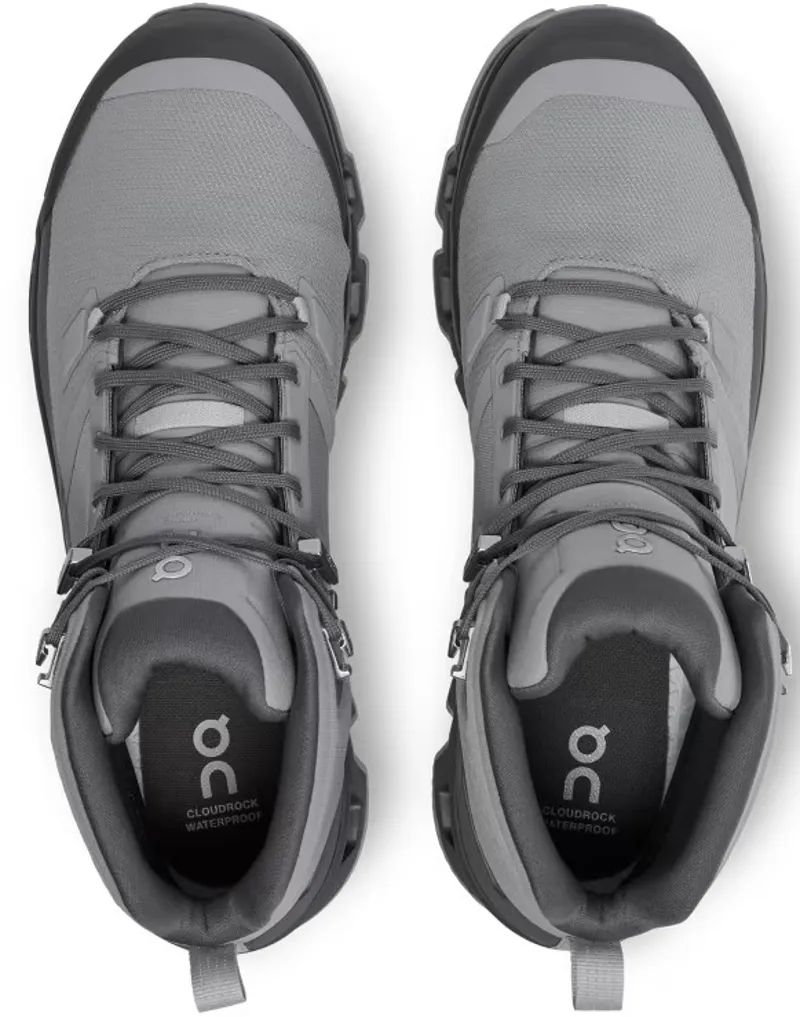 ON Mens Cloudrock 2 Waterproof Boots - Alloy-Eclipse-4