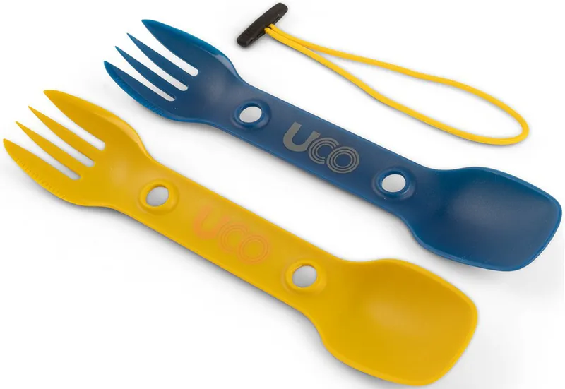 UCO ECO Utility Spork 2pk - Berry-Mustard