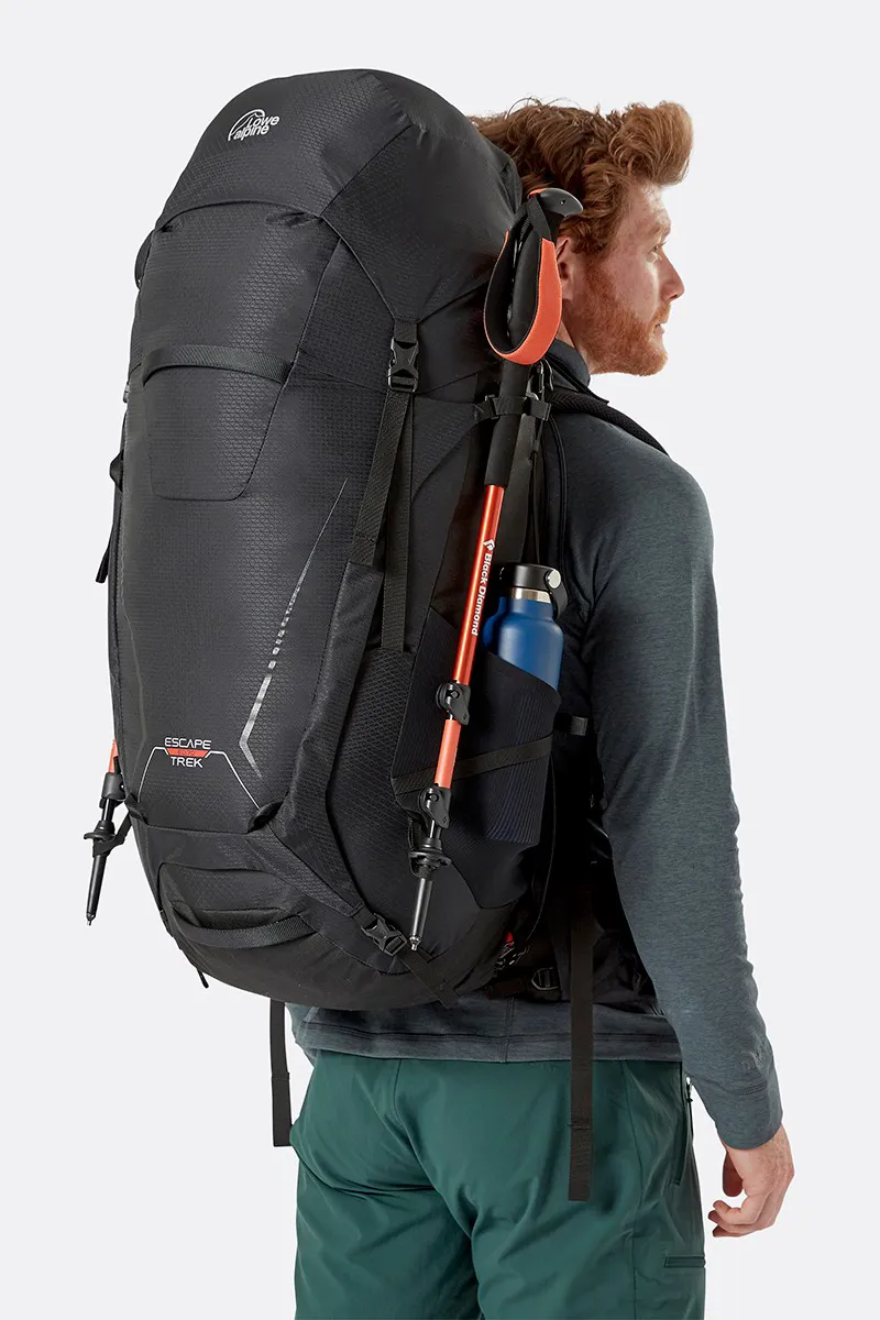 Lowe Alpine Escape Trek 60:70 Rucksack - Black-3