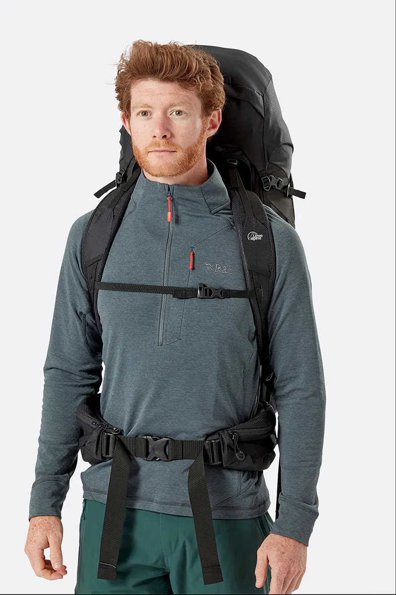 Lowe Alpine Escape Trek 60:70 Rucksack - Black-4