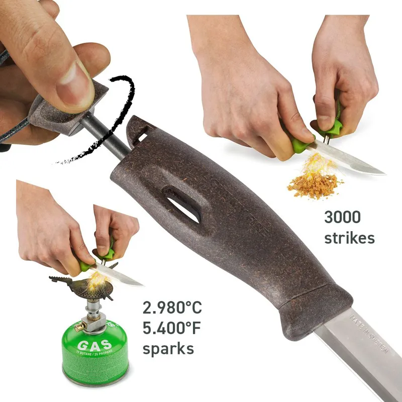 Light My Fire Swedish FireKnife BIO 2in1 - CocoShell-6