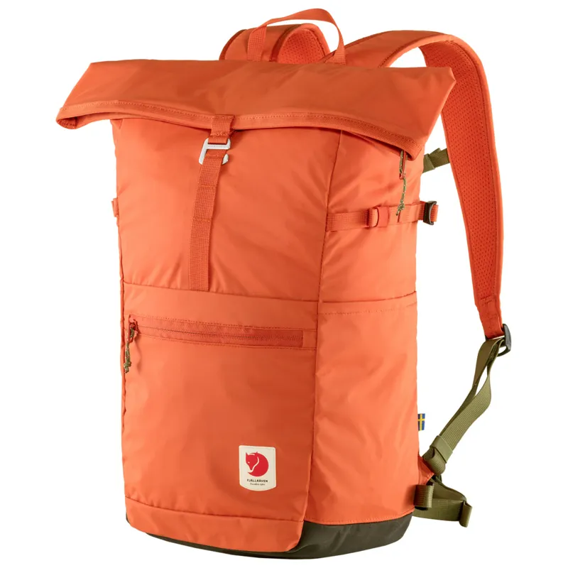 Fjallraven High Coast Foldsack 24 Rucksack - Rowan Red - DEMO MODEL