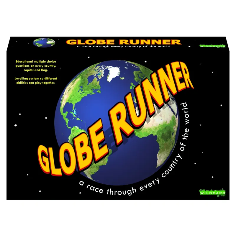 Wildcard Games Globe Runner Board Game
