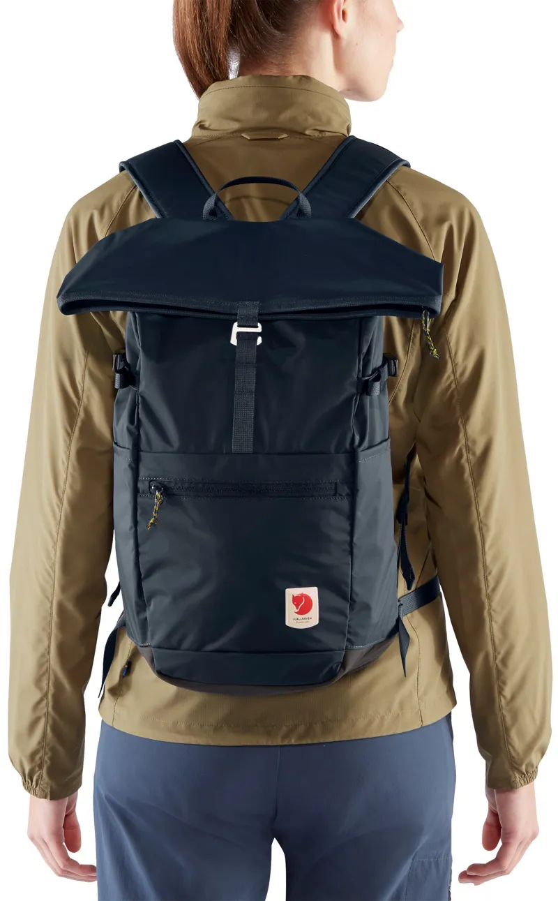 Fjallraven High Coast Foldsack 24 Rucksack - Rowan Red-2