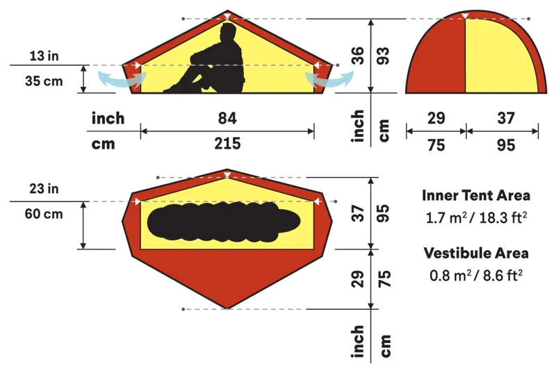 Hilleberg Enan Tent - Red-1