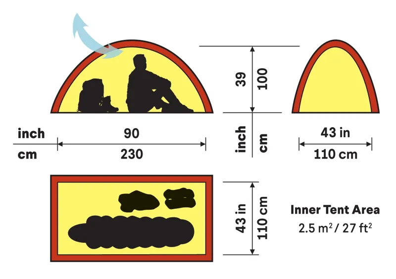 Hilleberg Unna Tent - Sand-2