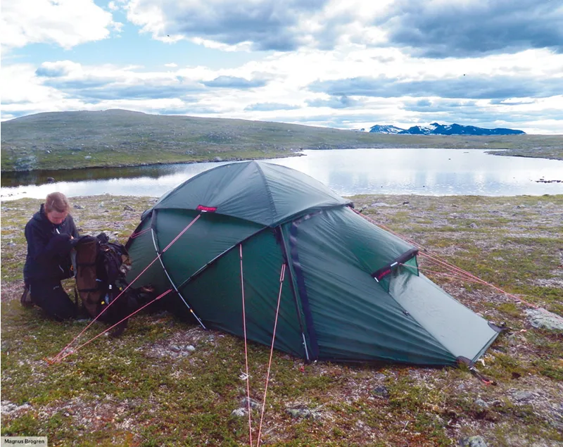 Hilleberg Saivo 3 Tent - Red-4