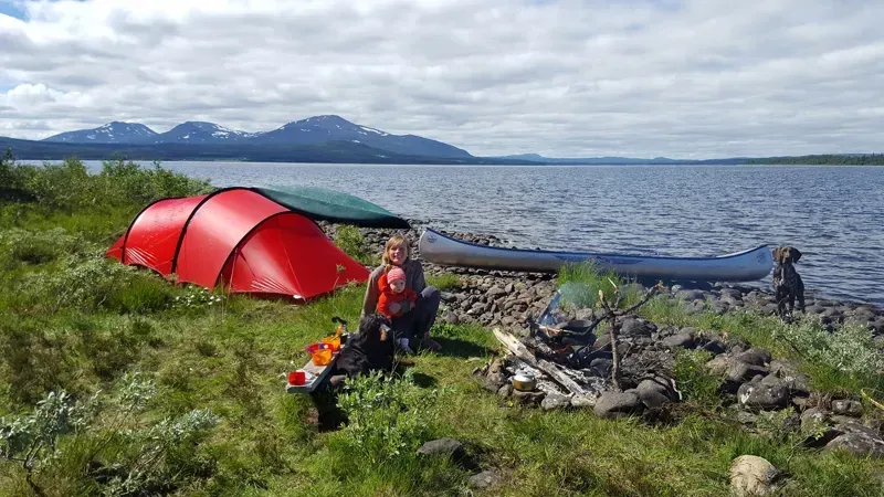 Hilleberg Anjan 3 GT Tent - Green-4