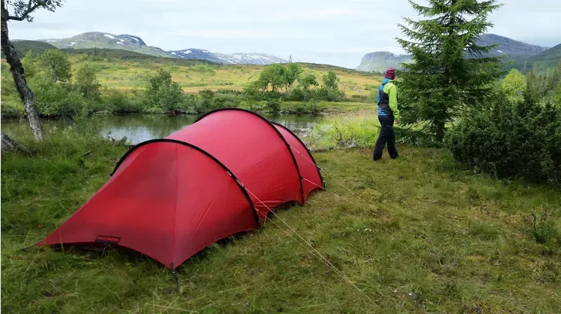 Hilleberg Anjan 3 GT Tent - Green-8