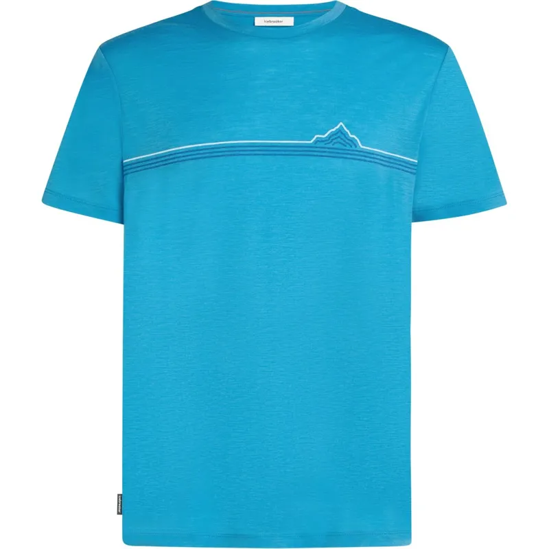Icebreaker Mens 150 Tech Lite Short Sleeved Tee - Range-Arctic