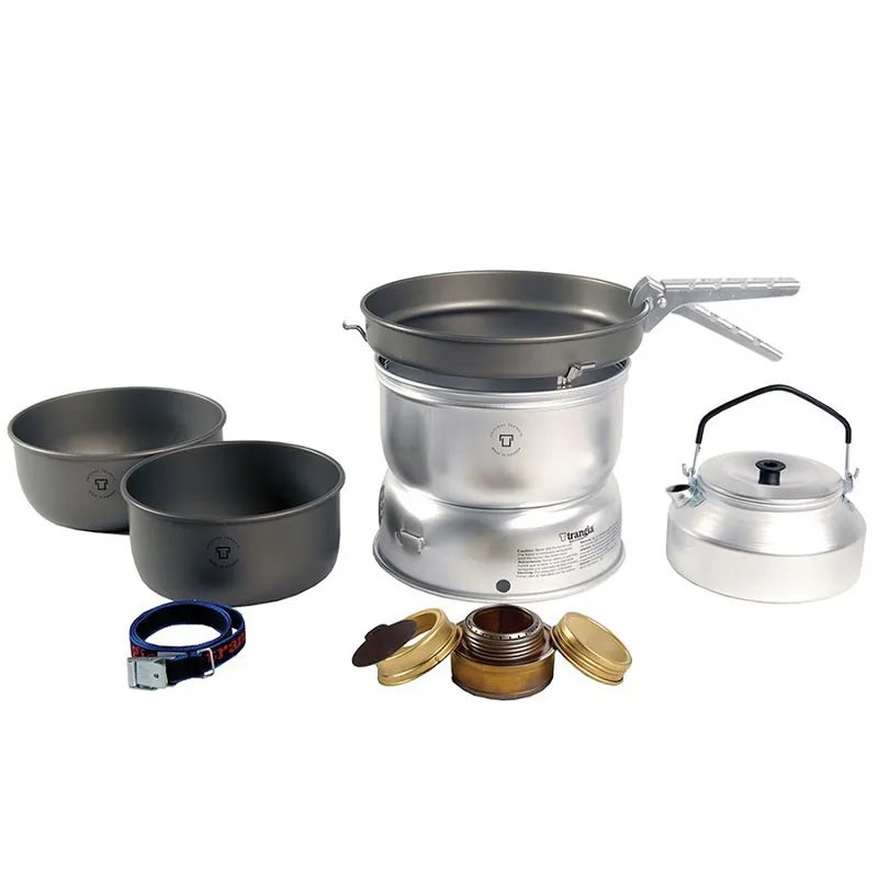 Trangia 25-8 UL/HA Stove - Hard Anodised Pans with Kettle-1